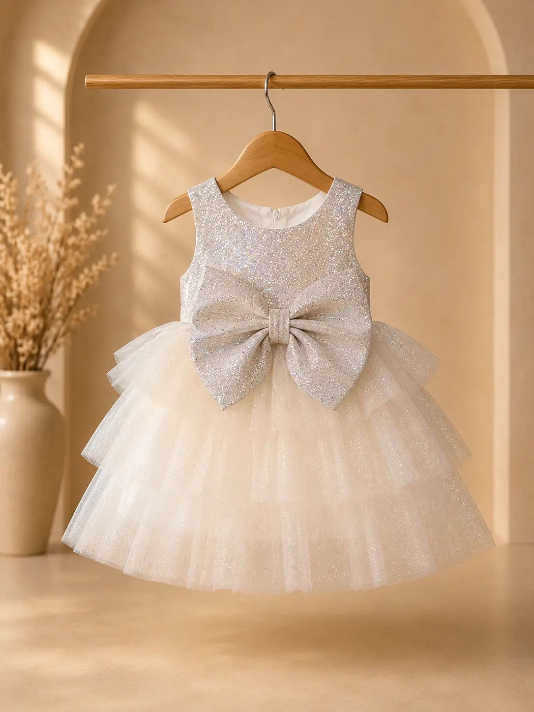 Snow Pearl Party Dress