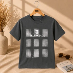 Stylish Grey Printed Casual T-Shirt for Boys
