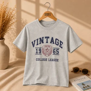 Vintage NYC College League Printed Tee