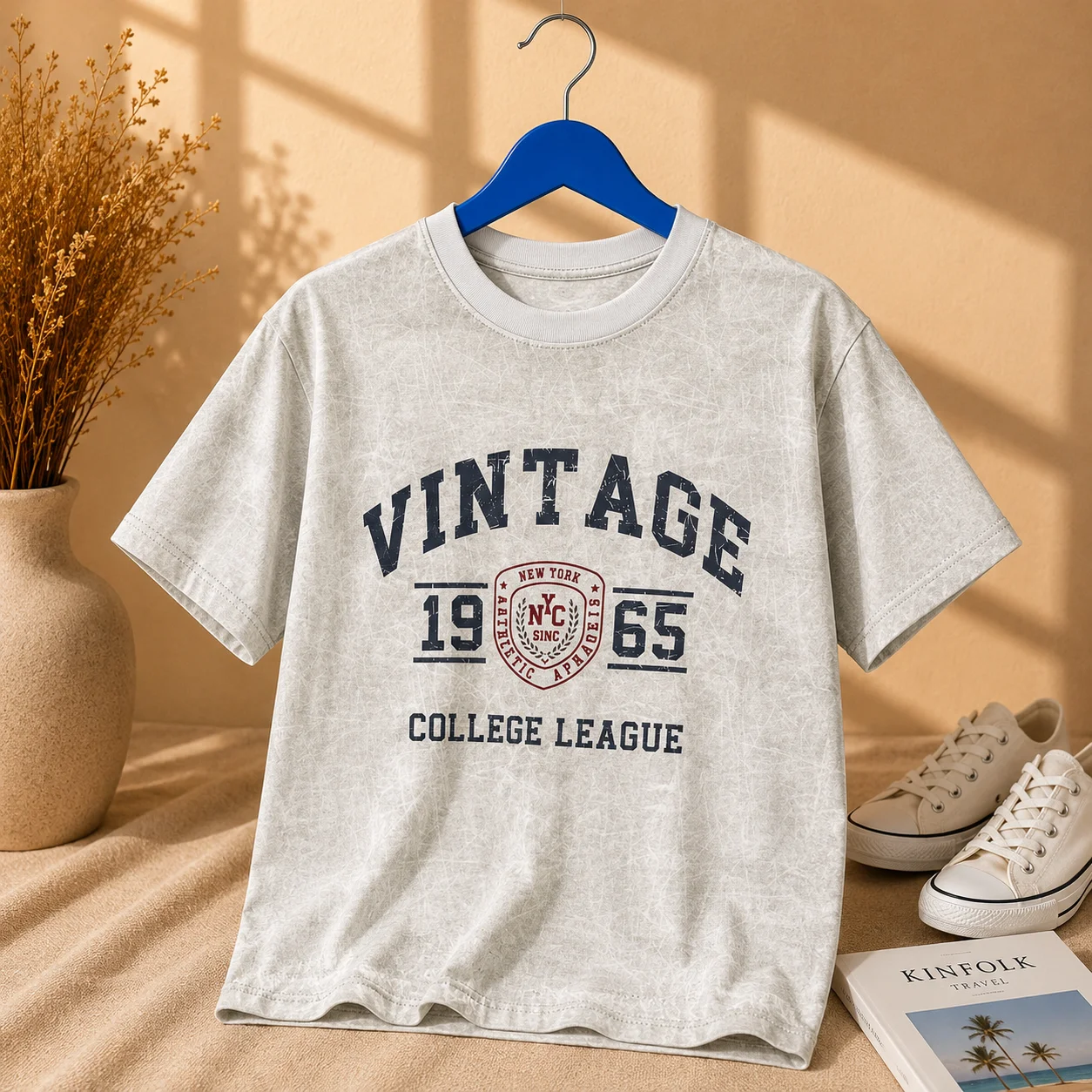 Vintage 1965 College League Graphic Tee
