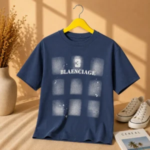 Blaenciage Printed Streetwear Cotton Tee