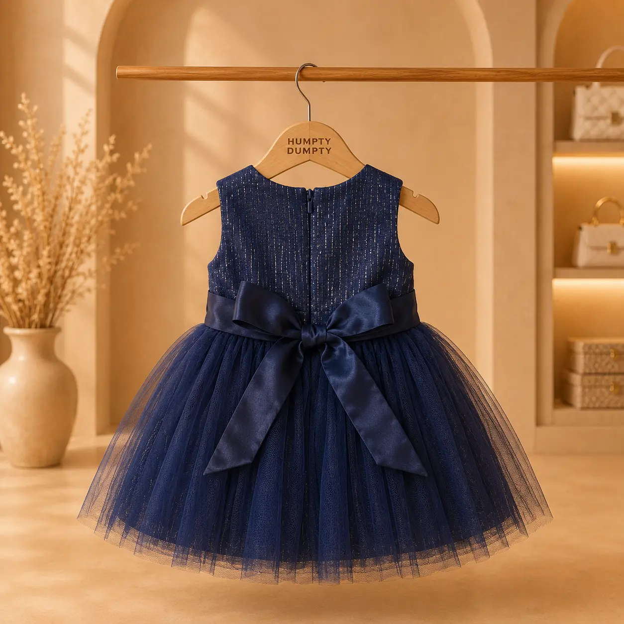 Luxury Bow Tulle Dress for Baby Girls Luxury Bow Tulle Dress for Baby Girls