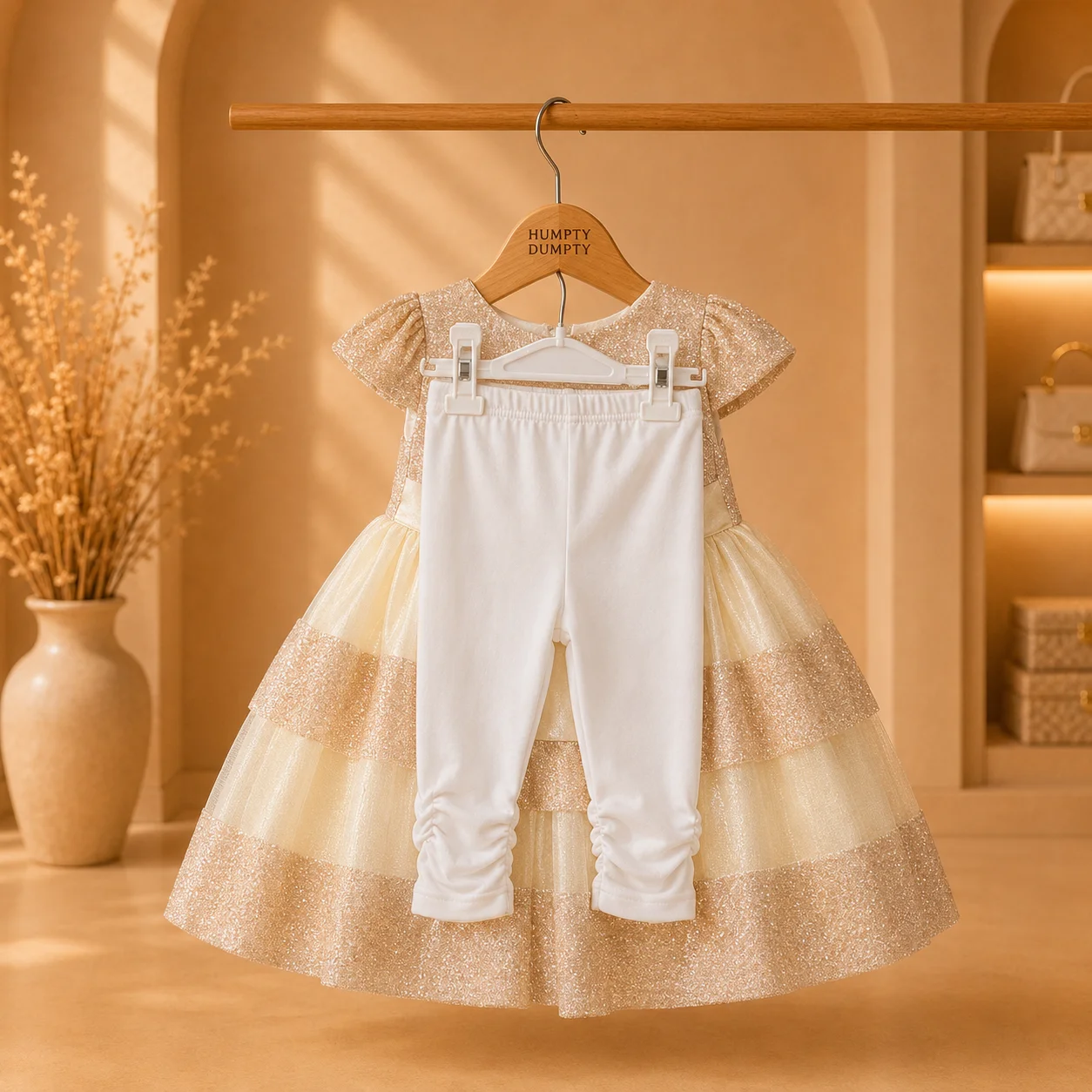 Pearl Glow Princess Frock for Girls Pearl Glow Princess Frock for Girls