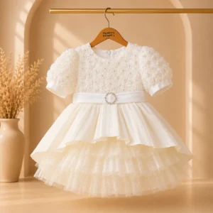 Snow Blossom Princess Dress