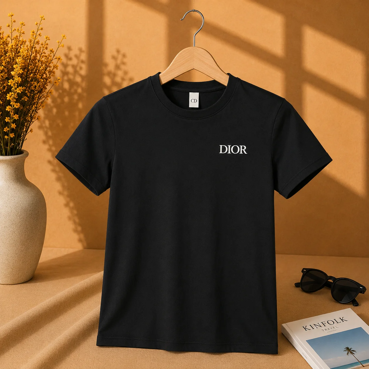 Classic Black Essential T-Shirt for Boys
