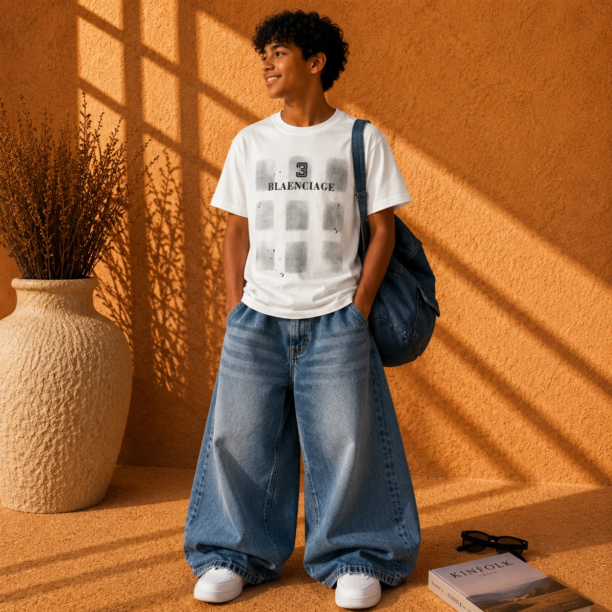 Modern Streetwear Printed Kids Tee Modern Streetwear Printed Kids Tee