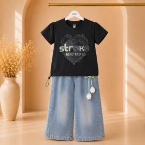 Graphic T-Shirt & Denim Sets