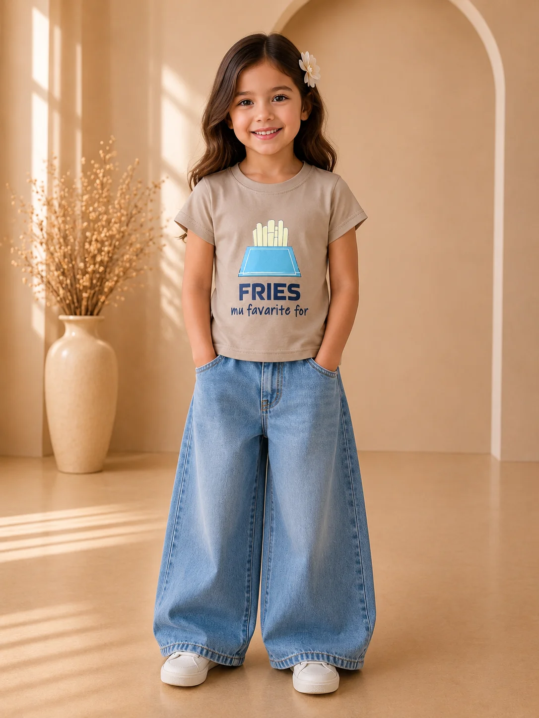Kids Fast Food Graphic Casual T-Shirt Kids Fast Food Graphic Casual T-Shirt