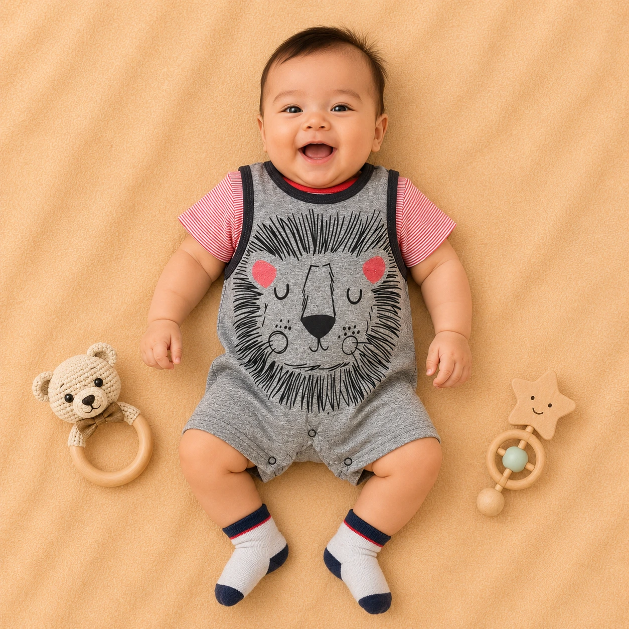 Little Explorer Cotton Romper for Babies Little Explorer Cotton Romper for Babies