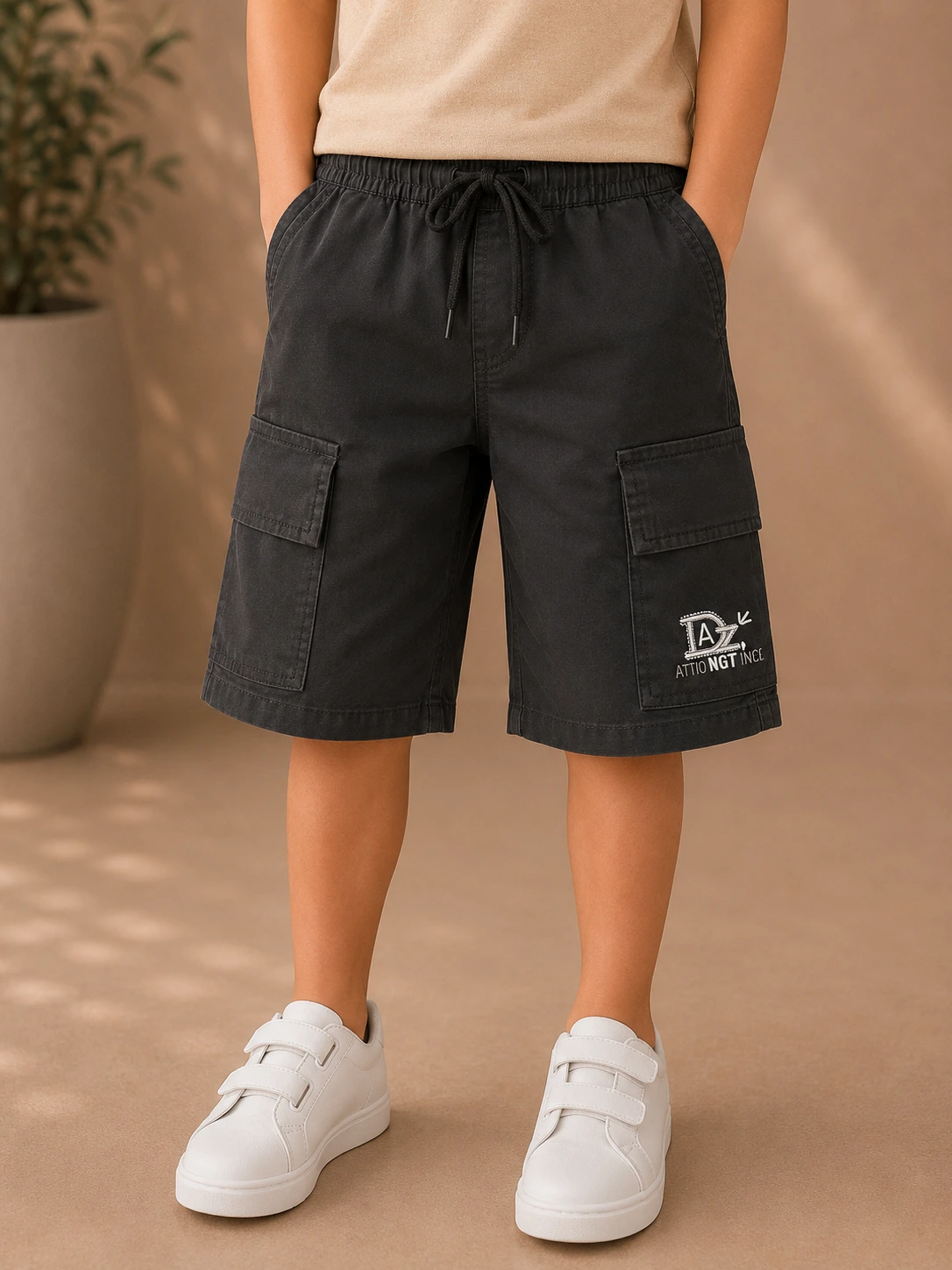 Comfortable Multi-Pocket Kids Shorts Comfortable Multi-Pocket Kids Shorts