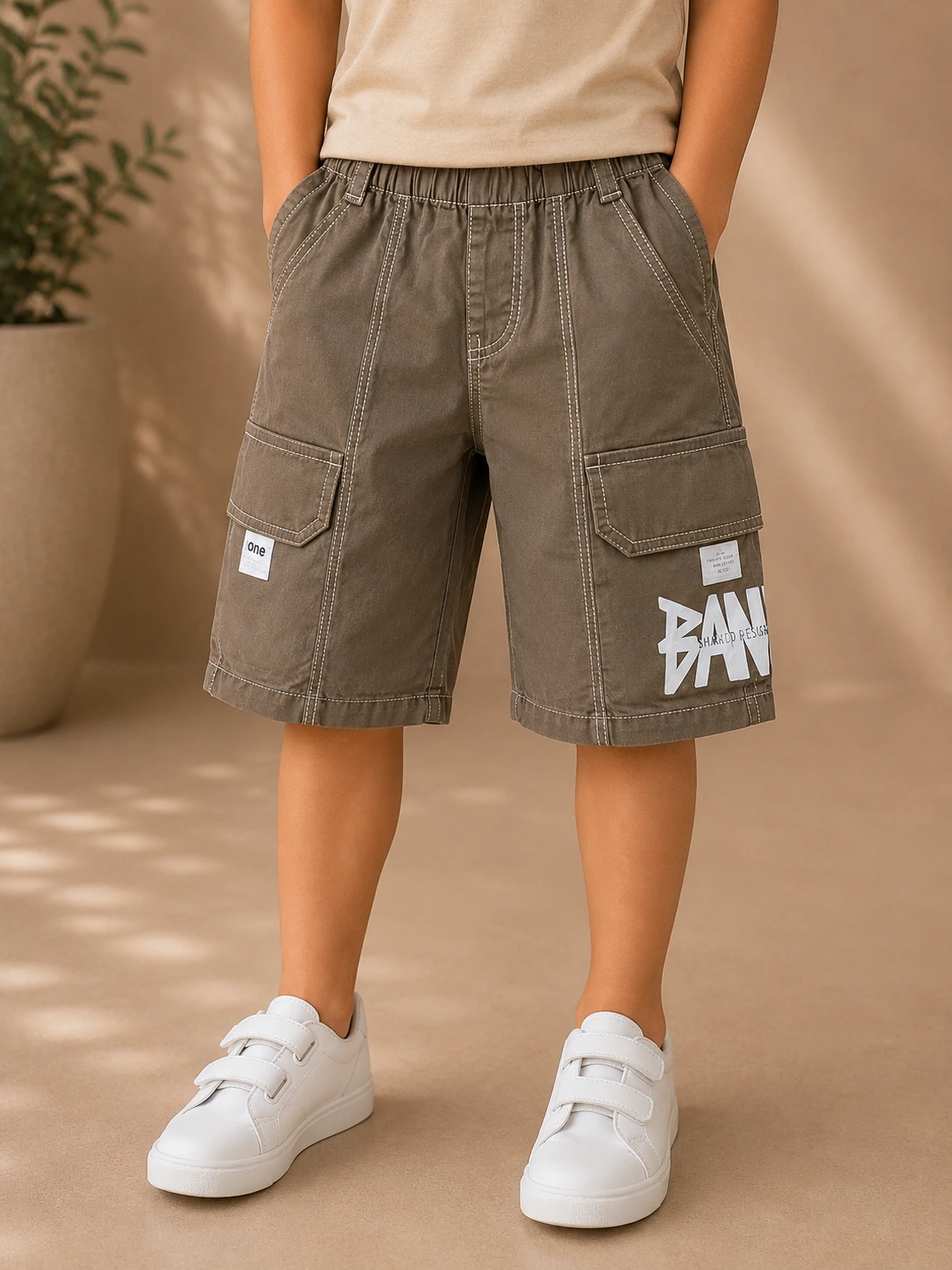 Adventure Ready Olive Utility Shorts for Boys Adventure Ready Olive Utility Shorts for Boys