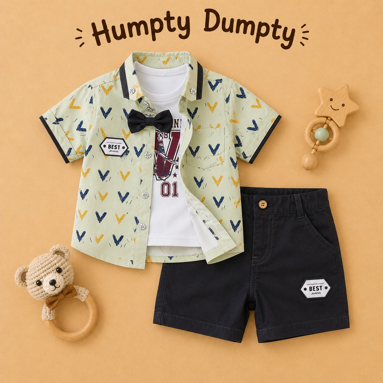 Smart Casual Boys Summer Outfit Set